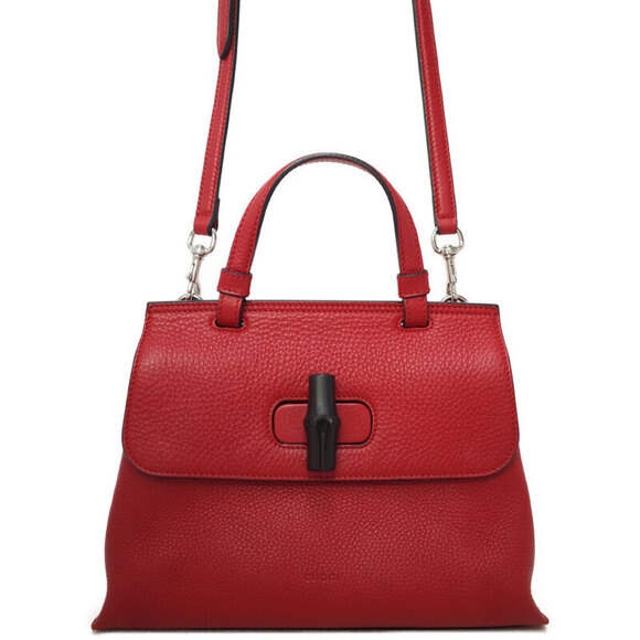 Gucci Handbags - GUCCI Bamboo Daily Top Handle Bag
